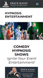 Mobile Screenshot of hypnosisevents.com